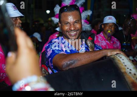 The 49th Independence Day Junkanoo Street Parade in Nassau The Bahamas Stock Photo