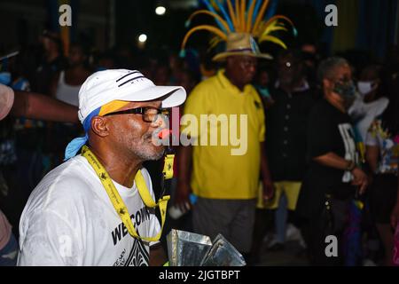 The 49th Independence Day Junkanoo Street Parade in Nassau The Bahamas Stock Photo