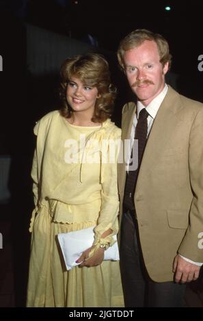 Lisa Welchel and Jim Karmarth May 1983 Credit: Ralph Dominguez/MediaPunch Stock Photo