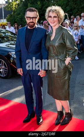 Stockholm, Sweden, July 12, 2022, Abba Star Bjorn Ulvaeus Arrives With ...