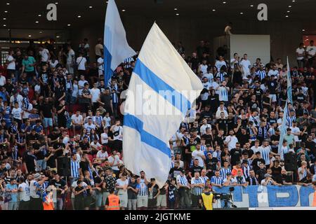 Marsel Ismajgjeci of Kf Tirana during the first round of UEFA Champions  League 2022-2023, football match between Kf Tirana and F91 Dudelange at Air  Al Stock Photo - Alamy