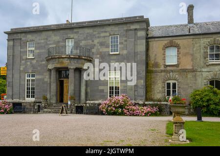 England, Devon, Arlington Court, House Stock Photo