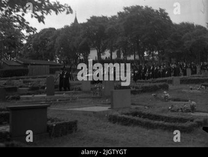 Sweden, Bohuslän, Västra Götaland, Munkedal, Foss, Munkedal, Foss Cemetery (depicted, place) Stock Photo