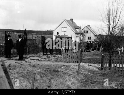 Sweden, Bohuslän, Västra Götaland, Munkedal, Munkedal, Hede, Munkedal (depicted, place) Stock Photo