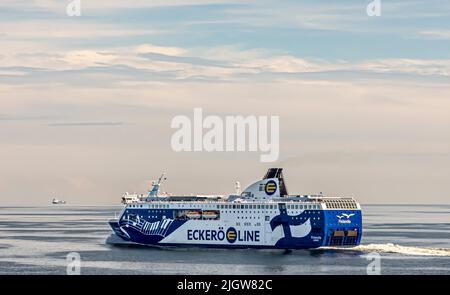 Eckerö line Finlandia ferry on dock in Tallinn Estonia Stock Photo - Alamy