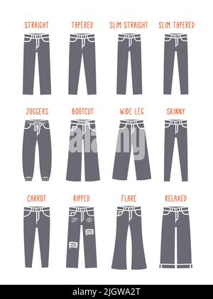 How to Distinguish Different Types of Pants / 5-Minute Crafts