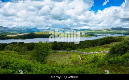 Trawsfynydd decomissioned nuclear power station, Gwynedd, Wales Stock Photo