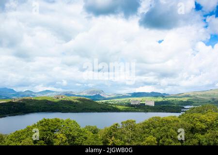 Trawsfynydd decomissioned nuclear power station, Gwynedd, Wales Stock Photo