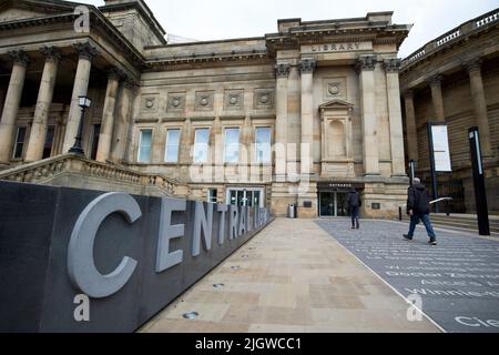 Liverpool Central Library merseyside england uk Stock Photo