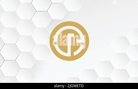 JE ,EJ ,J ,E Abstract Letters Logo Monogram Stock Vector