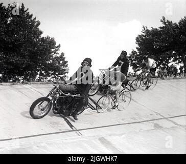 Valentin Petry Deutscher Stehermeister 1955 OriginalBildunterschrift
