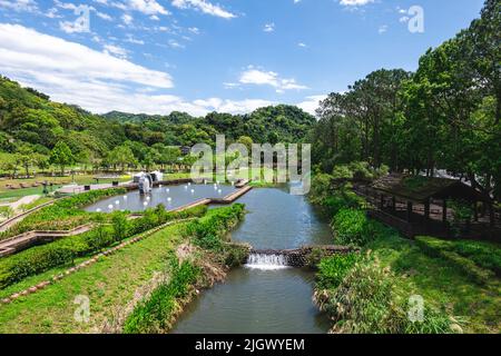 Cihu park at daxi disctict of taoyuan city in taiwan Stock Photo