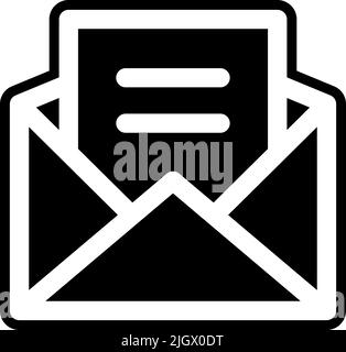 Communication and media letter icon . Stock Vector