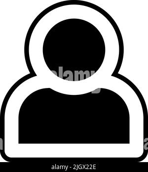 Contact us user icon . Stock Vector