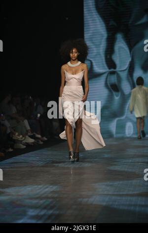 Roma, Lazio, Italy. 13th July, 2022. Casa Preti presenting her new collections at AltaRoma Spring - Summer 2023. (Credit Image: © Paolo Pizzi/Pacific Press via ZUMA Press Wire) Stock Photo