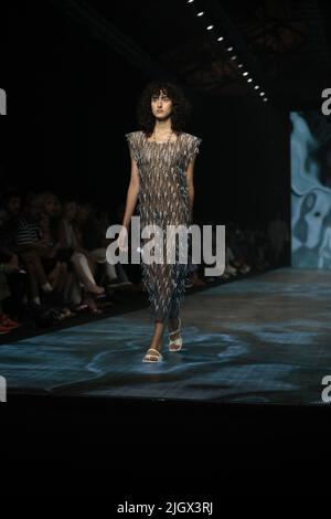 Roma, Lazio, Italy. 13th July, 2022. Casa Preti presenting her new collections at AltaRoma Spring - Summer 2023. (Credit Image: © Paolo Pizzi/Pacific Press via ZUMA Press Wire) Stock Photo