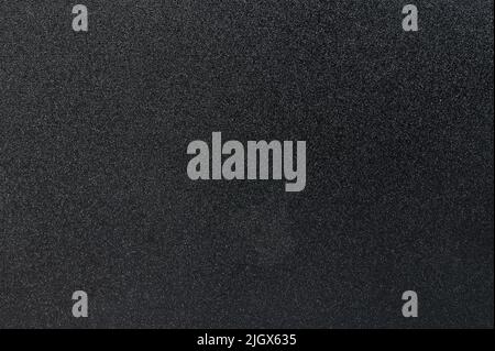 Dark shuny matte metal surface macro close up view Stock Photo