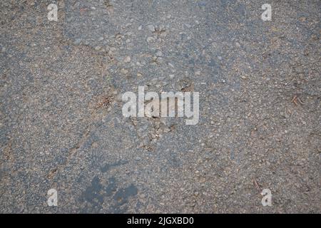 black asphalt texture. asphalt road. stone asphalt texture background black granite gravel Stock Photo