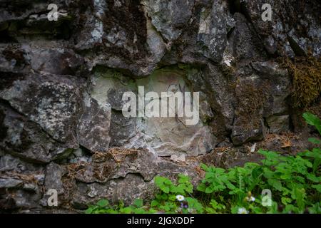 Background of stone wall texture photo Stock Photo