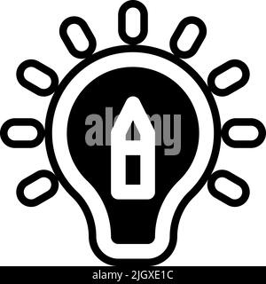 Fine arts inspiration icon . Stock Vector