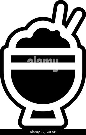 Food and restaurant rice icon . Stock Vector