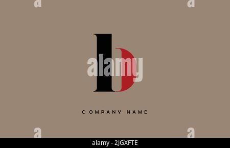 LB, BL Alphabets Letters Logo Monogram Stock Vector