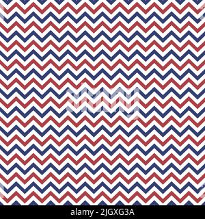 ZigZag seamless pattern. Vector illustration Stock Vector