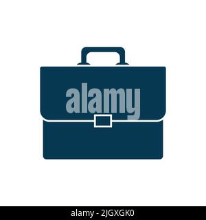 Briefcase icon isolated on white background. Vector illustration Stock Vector