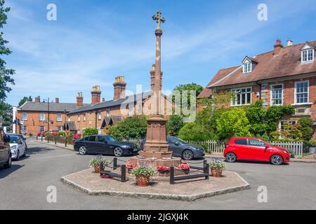 War Memorial, The Square, Dunchurch, Warwickshire, England, United Kingdom Stock Photo
