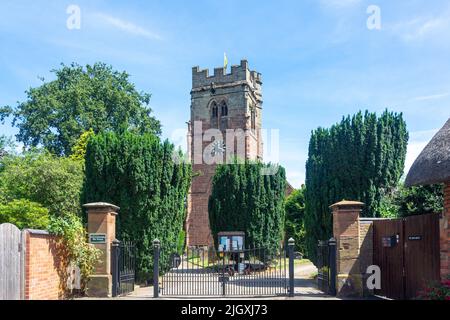 St Peter's Parish Church, The Square, Dunchurch, Warwickshire, England, United Kingdom Stock Photo