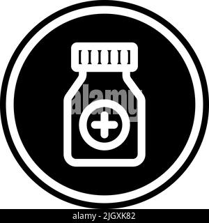 Healthcare medicine icon . Stock Vector