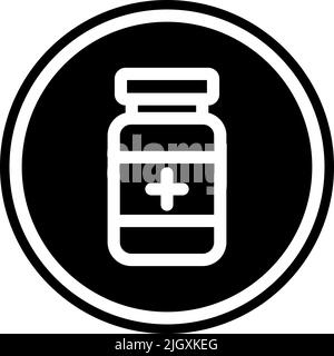 Healthcare medicine icon . Stock Vector