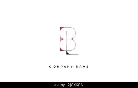 LB, BL Alphabets Letters Logo Monogram Stock Vector