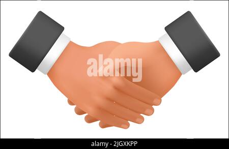 Handshake emoji vector isolated illustration. Handshake emoticon. Vector  Handshake gesture Stock Vector Image & Art - Alamy