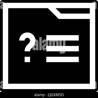 Help and support website icon . Stock Vector
