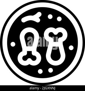 Hindu food kashmiri icon . Stock Vector