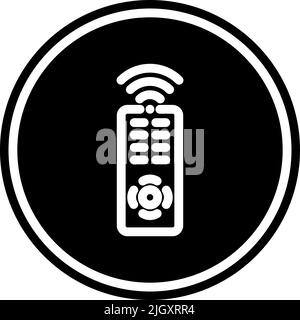 Internet of things remote control icon . Stock Vector