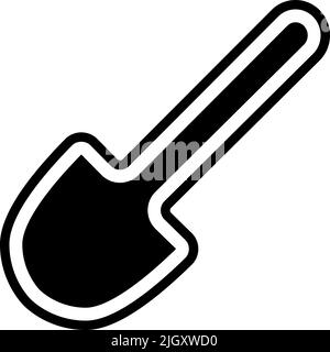 Kitchen utensil pizza peel icon . Stock Vector