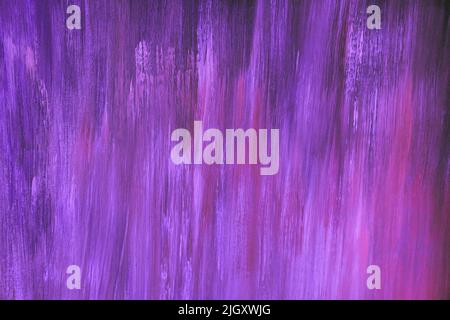Beautiful purple and pink abstract background. Brush strokes on canvas, trend colors, mockup for your text. Vertical lines for modern design, copy space. High quality photo Stock Photo