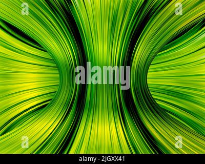 Abstract background with infinite light trails of green color Stock ...