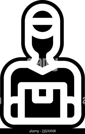 Merchandising delivery icon . Stock Vector