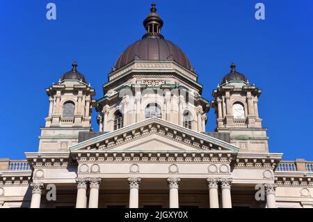 Onondaga Supreme and County Court House at 401 Montgomery Street in downtown Syracuse, New York State NY, USA. Stock Photo