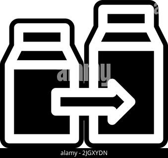 Merchandising upselling icon . Stock Vector