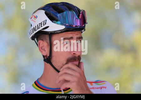 Albertville, France. 13th July, 2022. UCI Tour de France cycling tour, stage 11 from Albertville to Granon Pass; Peter Sagan TotalEnergies; Credit: Action Plus Sports/Alamy Live News Stock Photo