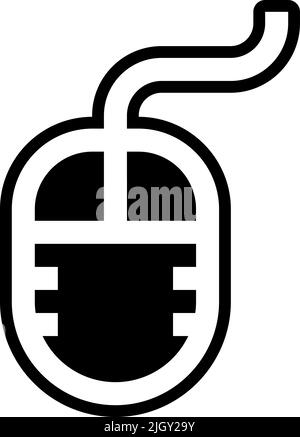 Online game mouse icon . Stock Vector