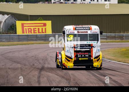 British Truck Racing Championship Thruxton July 2022 Stock Photo