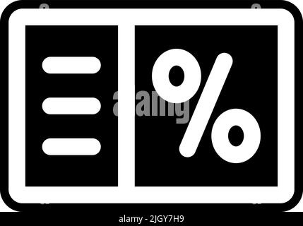 Retail coupon icon . Stock Vector