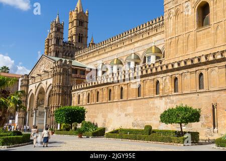 The Cathedral in Palermo, Sicily Stock Photo