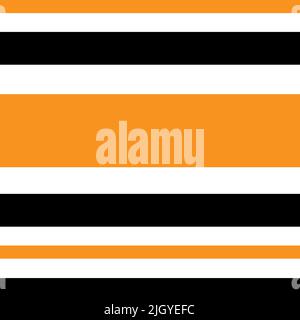 Black And Yellow Horizontal Stripe Background Stock Vector