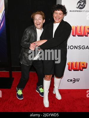 July 12, 2022, Hollywood, Calidornia, USA: Seth Green attends the ''1UP'' Los Angeles Premiere. (Credit Image: © Billy Bennight/ZUMA Press Wire) Stock Photo